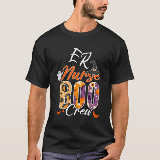 Er Akut Nurse Boo Crew Funny Medical Squad T Shirt