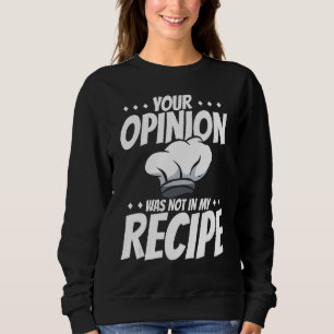 Er åsikt fanns inte i min receptet för köks- och k t shirt