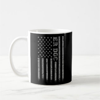 Er Doc American Flagga Kaffemugg