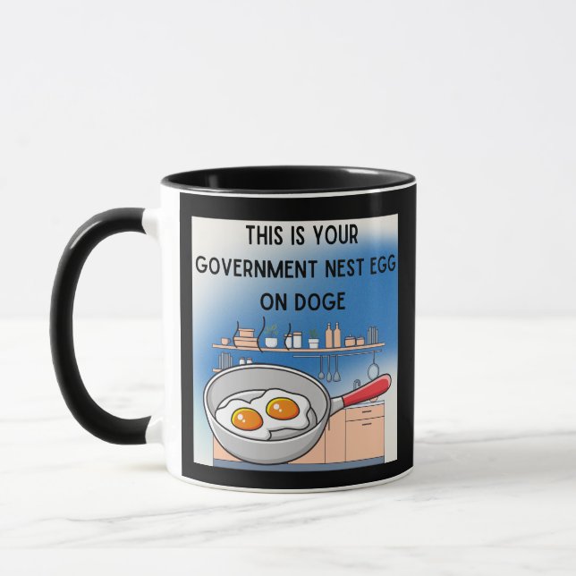 Er DOGE-regering, en demokratimetafor Mugg (Vänster)