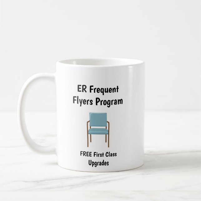 ER Frequent Flyers Mugg (Vänster)