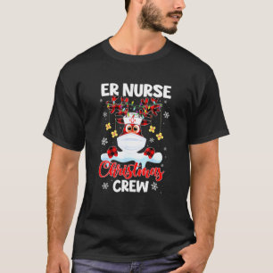 ER Kurse Julbesättning ICU Nursing Squad Emergenc T Shirt