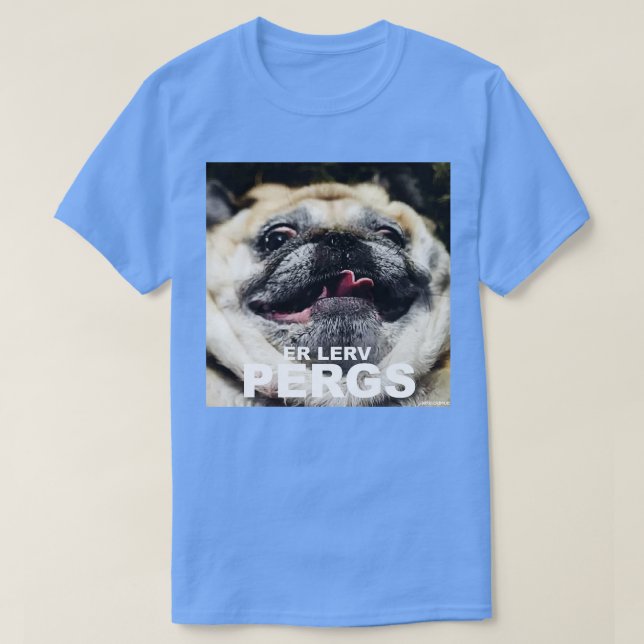 Er lerv pergs t shirt (Design framsida)