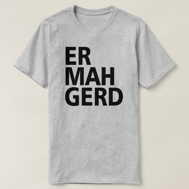 ER MAH GERD TRÖJA (Design framsida)