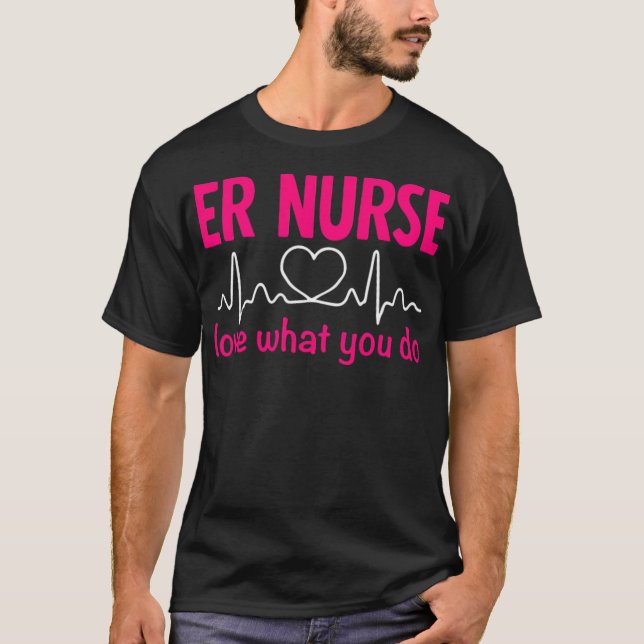 ER Nurse (4) lpn T Shirt (Framsida)