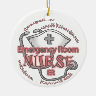 ER Nurse Axiom Julgransprydnad Keramik
