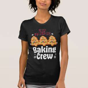 ER Nurse Baking Crew-familjen matchar jul T Shirt