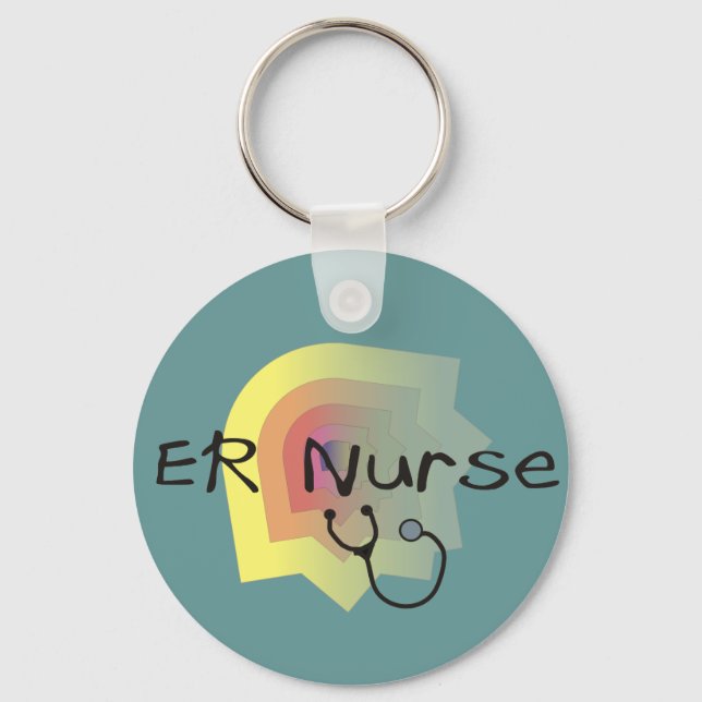 ER Nurse Gifts Nyckelring (Framsida)