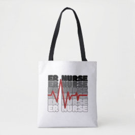 ER Nurse Tote Bag Tygkasse