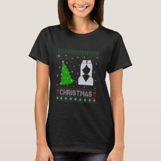 ER Nurse Xmas Tree Lighting Ugly Christmas Sweater T Shirt