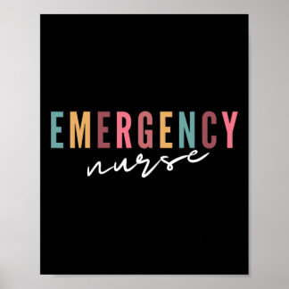 Er Sjuksköterska, Akut Room Nurse School Women Nur Poster