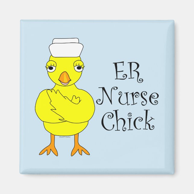 ER-sjuksköterskans Chick Magnet (Framsidan)