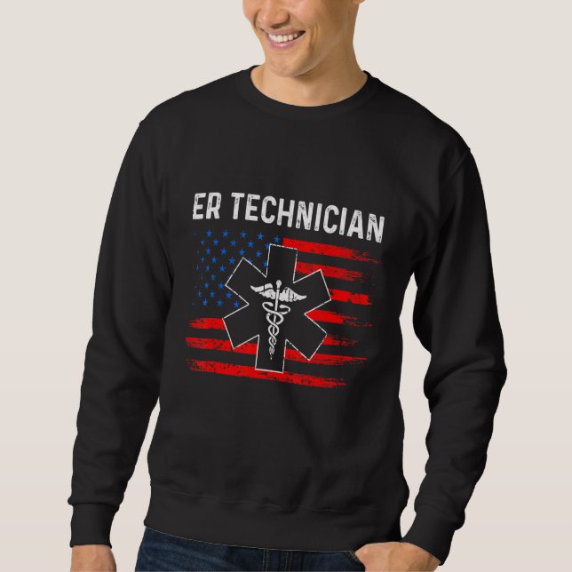 Er Technician Akut Room Tech 1 Lång Ärmad Tröja (Framsida)