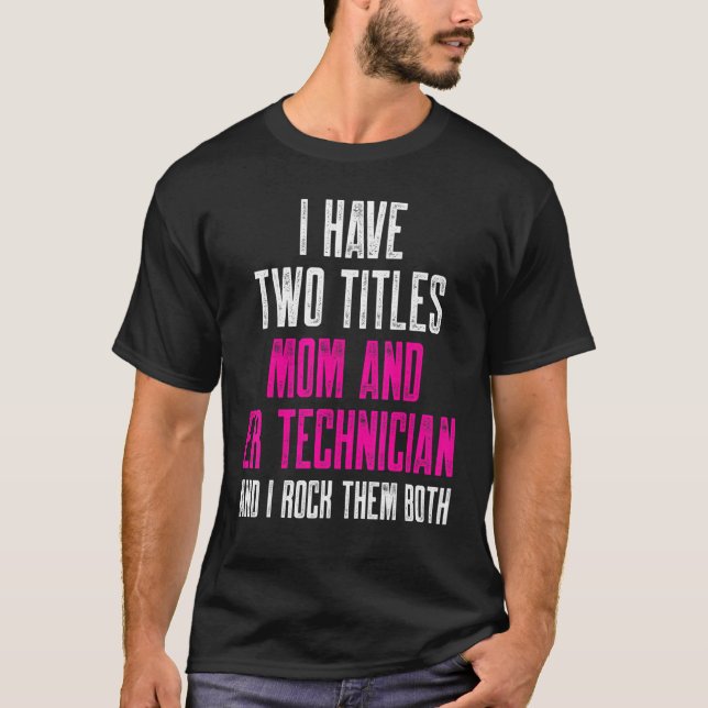 Er Technician Akut Room Tech 25 T Shirt (Framsida)