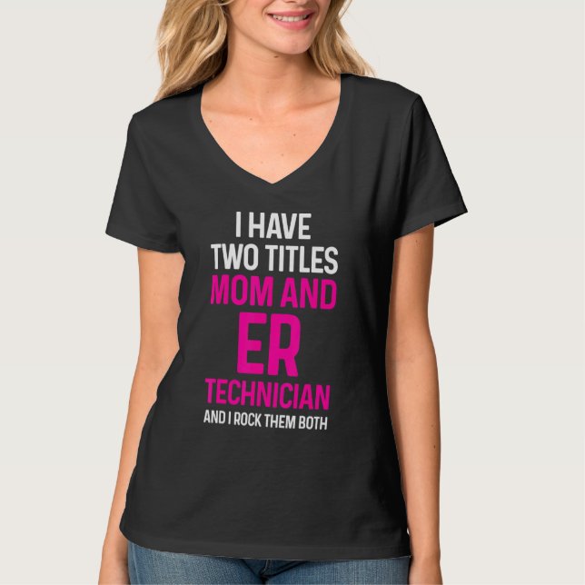 Er Technician Akut Room Tech 35 T Shirt (Framsida)