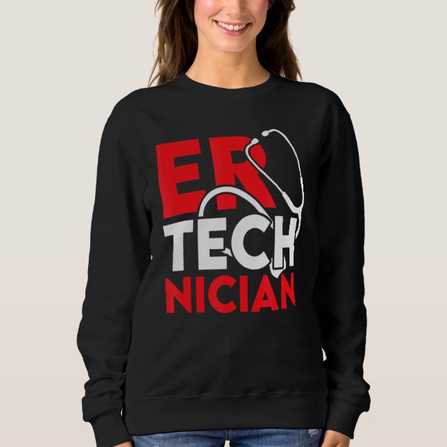 Er Technician Support Akut Room Tech T Shirt (Framsida)