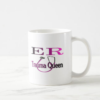 ER vårdar "den traumadrottning" skjortan/gåvor Kaffemugg