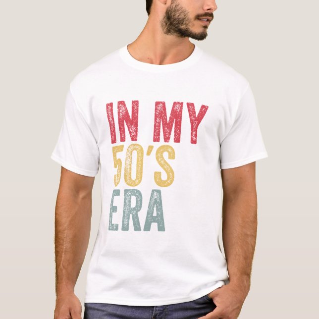 Era 50:e födelsedagen 50 t shirt (Framsida)