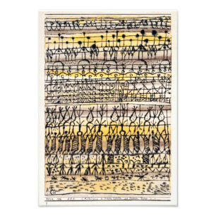 ERA Cooling in a Hett Zon Garden   Paul Klee   Fototryck