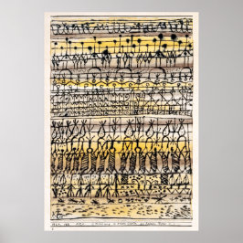 ERA Cooling in a Hett Zon Garden | Paul Klee | Poster