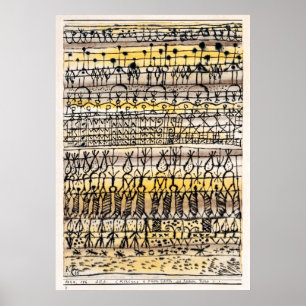 ERA Cooling in a Hett Zon Garden   Paul Klee   Poster