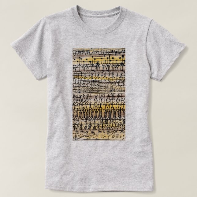 ERA Cooling in a Hett Zon Garden | Paul Klee | T Shirt (Design framsida)