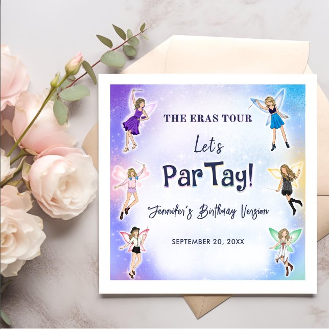 Era-Födelsedagsfest Pappersservett (Skapare uppladdad)