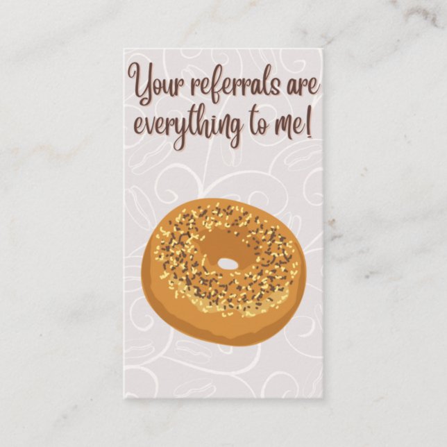 Era hänskjutanden är allt! Pop-by Real Gods Visitkort (Framsida)