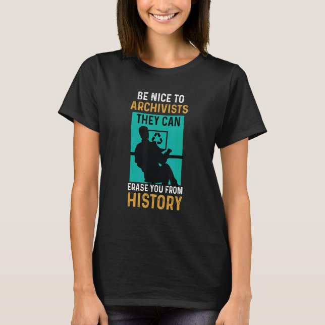 Erase from History   Person T Shirt (Framsida)