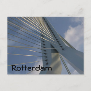 Erasmus Bridge, Rotterdam Vykort