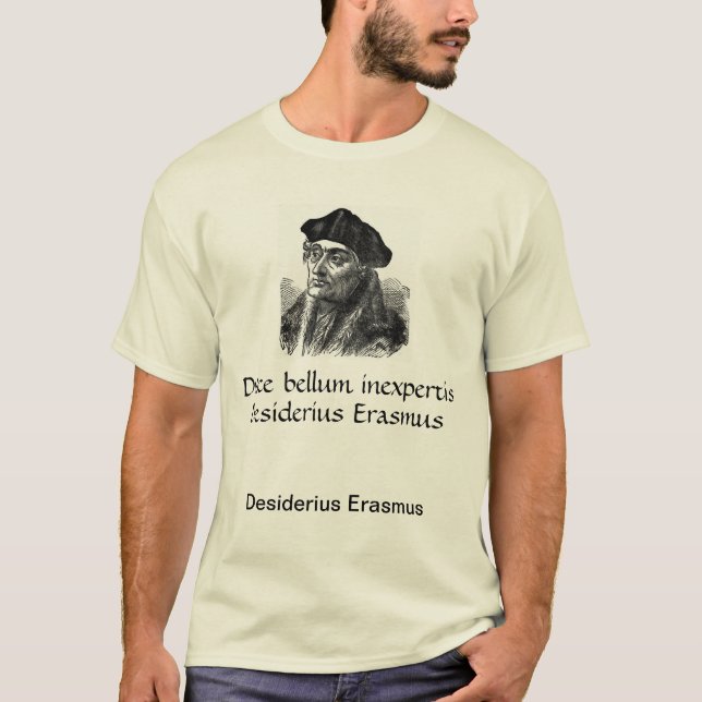 Erasmus-citationstecken Tee (Framsida)