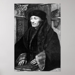 Erasmus porträtt poster