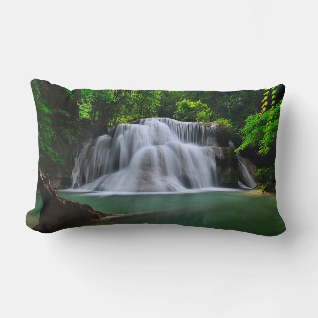 Erawan Waterfall | Kanchanaburi, Thailand Lumbarkudde (Framsida)