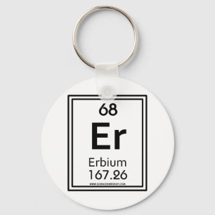 Erbium 68 nyckelring
