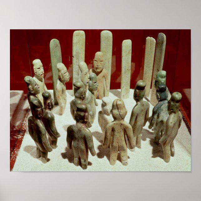 Erbjudande för sexton handjur figurer, från La Poster (Framsidan)