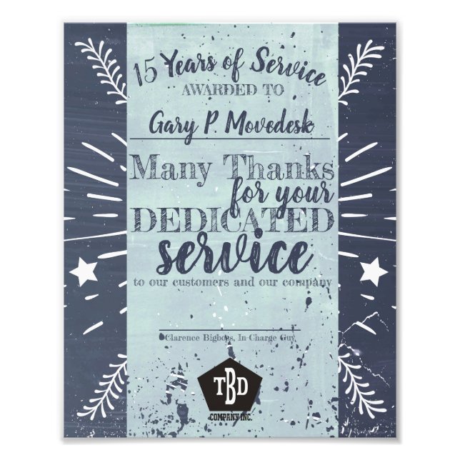 Erbjudande om universell årsdag för anställda i Ch Fototryck (Framsidan)