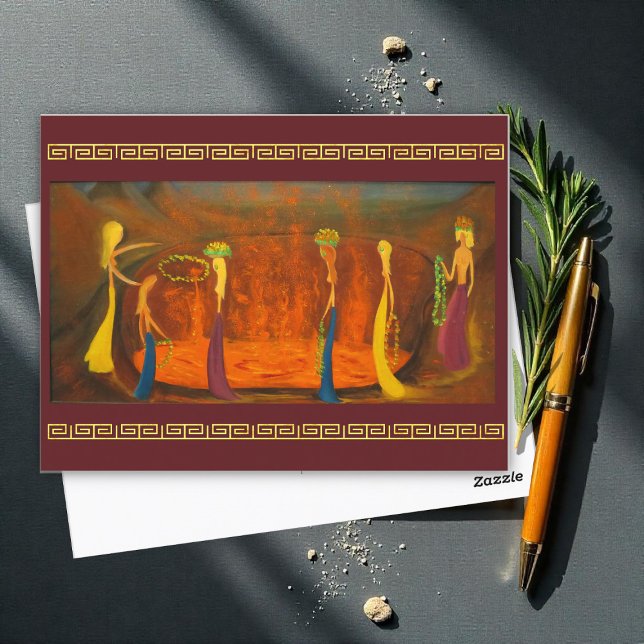 Erbjudande till Caldera, av Marguerite Blasigname Vykort (Skapare uppladdad)