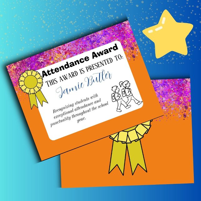 Erbjudanden om deltagande i gymnasieutbildning (attendance award)