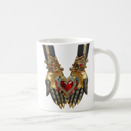 Erbjudandet - hjärtat i Händer Kaffemugg