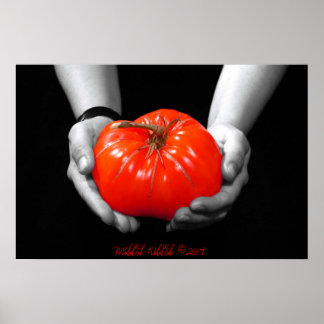 ERBJUDANDET I RED POSTER