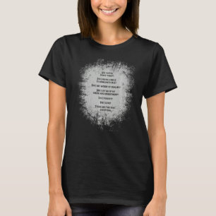 Erbjuder jag fred i dag vackert ord andlig? t shirt