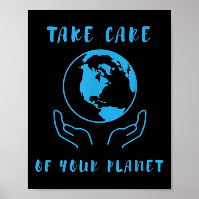 Erde Planet Environmental Protection, Environmenta Poster (Framsidan)
