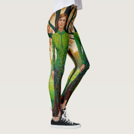 “Erdessas porträtt” - Stillhetens förklädnad Leggings