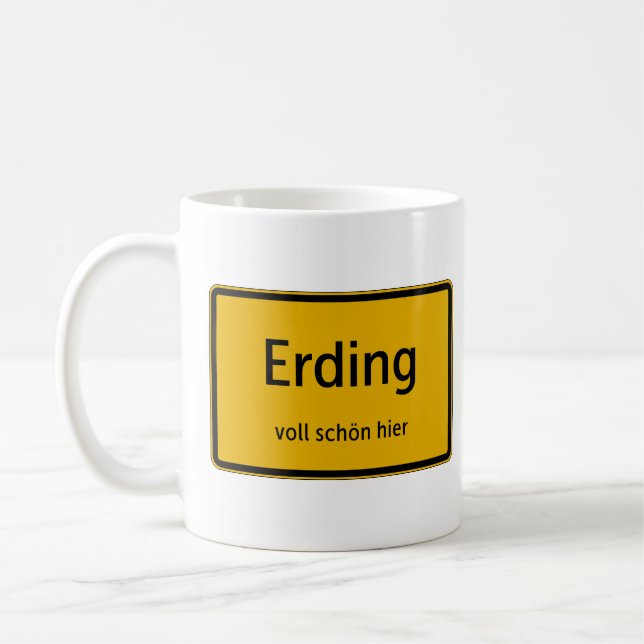 Erding Tasse Kaffeetasse Teetasse Kaffemugg (Vänster)