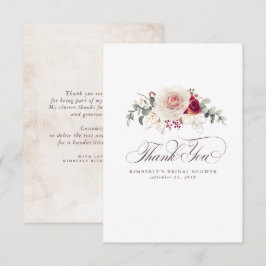 Erdnära Skugga Blommor Elegant Liten Tacksamhet Tack Kort