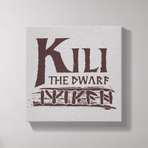 Erebor - Kili Namn Canvastryck