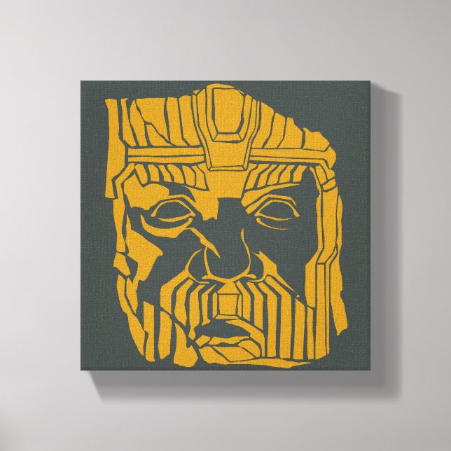 Erebor Statue Symbol Canvastryck (Framsida)