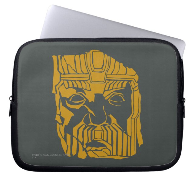 Erebor Statue Symbol Laptop Sleeve (Framsidan)