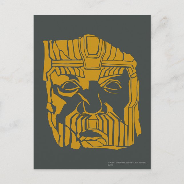 Erebor Statue Symbol Vykort (Framsida)