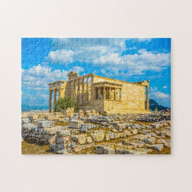 Erechtheion Akropolis Aten. Pussel (Horisontell)